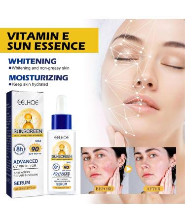  Eastuy Water-resistant sunscreen - 1.69 fl oz Multi-protection UV facial cream facial sunscreen | Travel-size water-resistant sunscreen PA+++ Eastuy Sunscreen - Buy Online on GoSupps.com