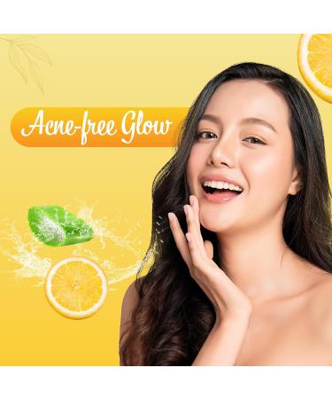 Ozone Acne Check Face Wash | Aloe Vera Lemon & Turmeric - For Oily Skin & Acne-Prone | 100gm - Flawless & Glowing Skin for Men & Women - Buy Online on GoSupps.com