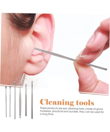 FRCOLOR 12 Sets Ear Pick Cleaner Kit - Stainless Steel Ear Wax Remover & Earpick Portable Assorted Colors - Buy Online on GoSupps.com