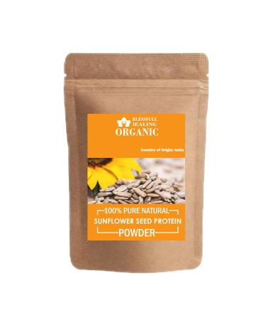 Organic 100% Pure Natural Sunflower Seed Protein Powder | 300 Gram / 10.58 oz 300 Gram / 10.58 Ounce
