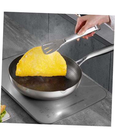 ABOOFAN Work on Pans Griddle Pan Non Stick Cooking Utensils Flat Skillet Honeycomb Wok Everyday Pan Wok Stir-Fry Pan Frying Pan/pan Accessories with Wok Household China 26c Stainless Steel - Buy Online on GoSupps.com