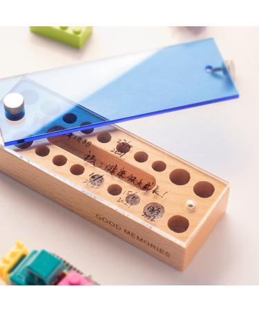 Iwoohome Milk Tooth Box with Transparent Window Design - Boys Original Gift for Christening and Birthday - Buy Online on GoSupps.com