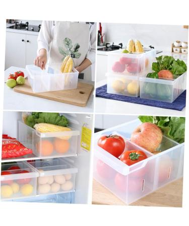 Mikikit Food Containers Food Plastic Kitchen Organizer Case Home Crisper Container Practical Egg Refrigerator Office - Buy Online on GoSupps.com