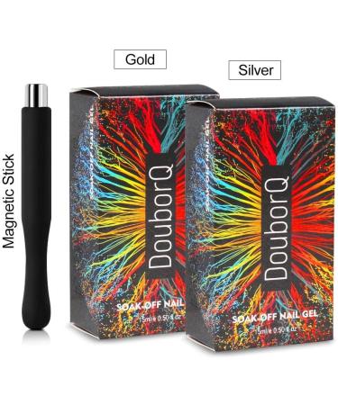 15ml Spar Cat Eye Gel Nail Polish Cat Eye Gold Silver Hybrid Healthy Gel for Manicure Uv Top Base Bling Gel - (Color: Gold) - Buy Online on GoSupps.com