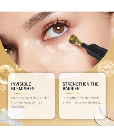 Luminous Eye Concealer SPF 41 Under Eye Color Corrector for Dark Circles Anti-Aging Tinted Eye Cream Hydrating Eye Serum with Peach Undertone (IVORY) - Buy Online on GoSupps.com