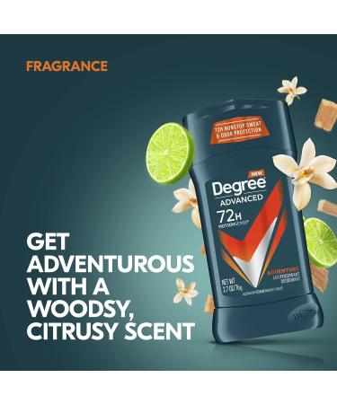 Buy Degree Men Adventure Antiperspirant Stick 2.7 oz - Advanced Protection (Pack of 2) | International Shipping Available - Buy Online on GoSupps.com