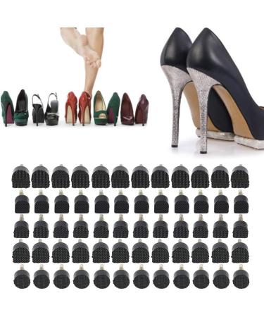 60PCS Non-Skid Anti-Wear Heel Tips - 5 Sizes, Stiletto Replacement Heels Tips - Buy Online on GoSupps.com