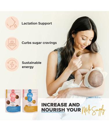 Majka Organic Lactation Cookies for Nursing Moms - Boost Breast Milk Supply & Energy - Vegan & Gluten Free - Variety 6 Pack - Buy Online on GoSupps.com
