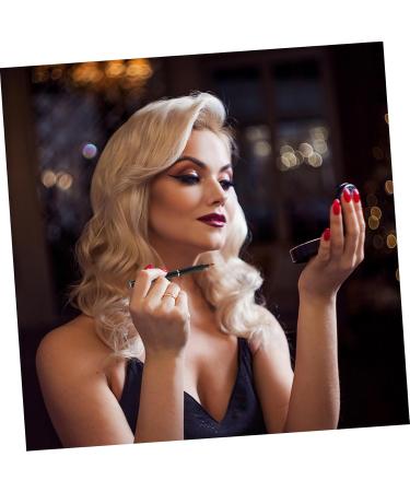minkissy Portable Retractable Lip Brush Lip Applicators Makeup Brush for Women Cosmetics Brush Lip Brush for Women Makeup Tools Lip Makeup Lip Gloss Brush Smudge Stick Artificial Fiber Lips 13.40X0.90X0.90CM Black - Buy Online on GoSupps.com
