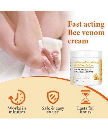 Max Strength Manuka Honey & Bee Venom Muscle Cream | Joint & Bone Relief for Adults & Seniors - Buy Online on GoSupps.com