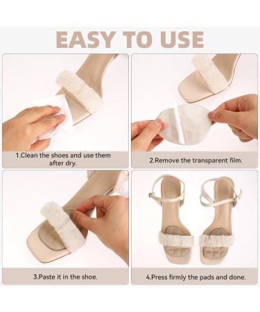 3 Pairs Metatarsal Pads for High Heels - Anti-Slip Cushion Inserts for Women - Self-Adhesive Foot Grip Liners - Buy Online on GoSupps.com