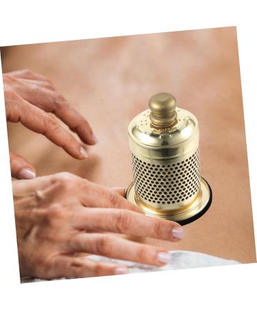 Lurrose Moxibustion Box - Moxa Burner for Household Use | Air Purified Moxa Sticks Holder | Heal with Copper & Golden Rod Holder (8x5.7cm) - Buy Online on GoSupps.com