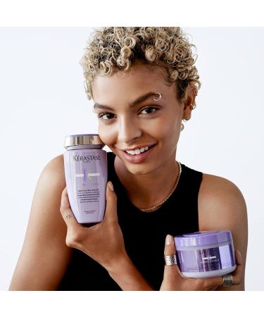 KERASTASE Blond Absolu Ultra-Violet Purple Shampoo - Neutralizes Brassy Tones - Hydrates and Protects - 8.5 Fl Oz - Buy Online on GoSupps.com