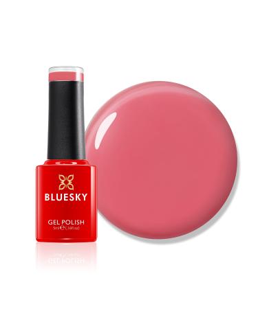 BLUESKY Gel Nail Polish Chin Up SS2318 Rosy Pink Long Lasting Chip Resistant 5 ml Requires Drying Under UV LED Lamp