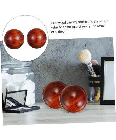 Lurrose 6-Piece Carnival Baoding Balls | Chinese Zen Meditation & Massage Balls - Stress Relief & Hand Training Tools in Rosewood - Buy Online on GoSupps.com