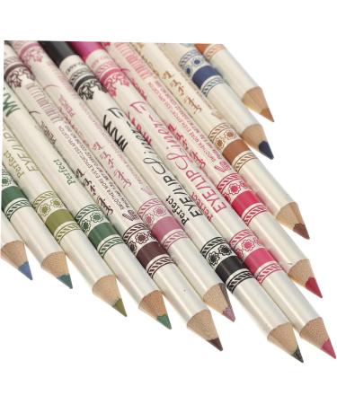 SKISUNO Eyeliner Waterproof 12 Pcs Waterproof Suit Black Waterproof Eyeliner Pencil Eyeshadow Set Make up Miss Liquid Eyeliner - Buy Online on GoSupps.com