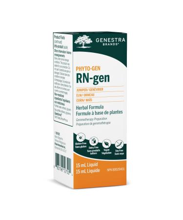 Genestra Brands - RN-gen - Juniper Elm and Corn Herbal Supplement - 15 ml Liquid