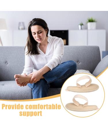CZEUTB 2Pcs Hammer Toe Straightener Set for Toe Separation and Correcting Toe Alignment - Toe Splint Corrector with Elastic Bands for Improved Foot Health - Buy Online on GoSupps.com