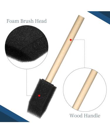 100 Pack Foam Paint Brushes - 1, 2, 3, 4 Inch Assorted Sizes - Ideal for Painting, Staining, Polyurethane and Crafts - Buy Online on GoSupps.com