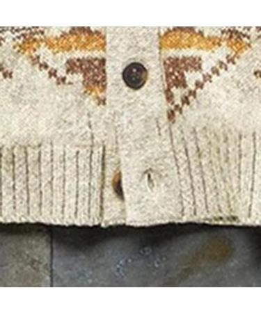 Men's Vintage Argyle Shawl Collar Cardigan - 3X-Large Khaki - Buy Online on GoSupps.com