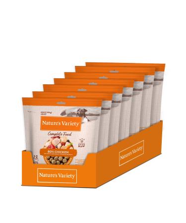 Nature's Variety - Freezed Dried - Freeze Dried Complete Food for Dogs Mini with Chicken - Box of 7 x 120g - Total 840g