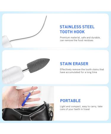 Mini Travel Dental Toothpick Set - Plaque & Tartar Hook for Optimal Teeth Hygiene - Buy Online on GoSupps.com