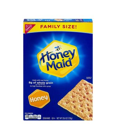 Nabisco Honey Maid Honey Grahams Family Size 2-Pack (25.6 oz per box) - Buy Online on GoSupps.com
