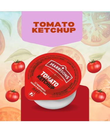 Harrisons Sauce Mayonnaise Mustard Pick N Mix | Choose 5 from 16 Flavours | Tomato Ketchup Barbecue Chilli Garlic & Herb Sour Cream & Chives - Pack of 50 X 25g (10 of Each) - Buy Online on GoSupps.com