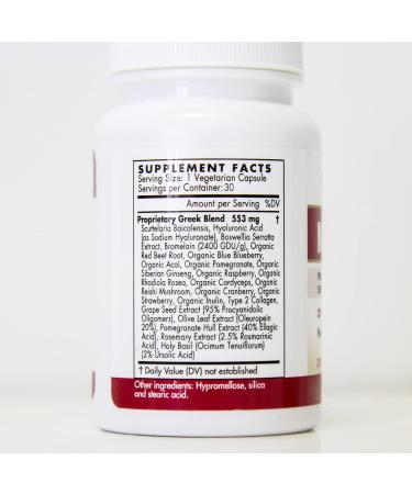 Natural Joint Advanced - Organic Plant-Based Joint Supplements for Flexibility & Mobility | Shop Internationally - Buy Online on GoSupps.com