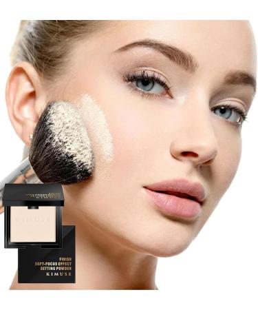 Face Powder Compact High Definition Powder | Translucent Lightweight Long Lasting HD Finishing Powder Minimizes Shine Fills Fine Lines Anytime Wear Buogint #01 - Buy Online on GoSupps.com