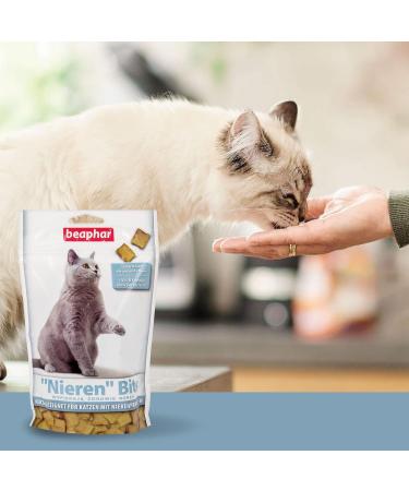 BEAPHAR Kidney Bits For Cats Low Sodium And Phosphorus High Quality Protein Supports Healthy Kidneys Improves General Health - 5.29 Oz - Buy Online on GoSupps.com