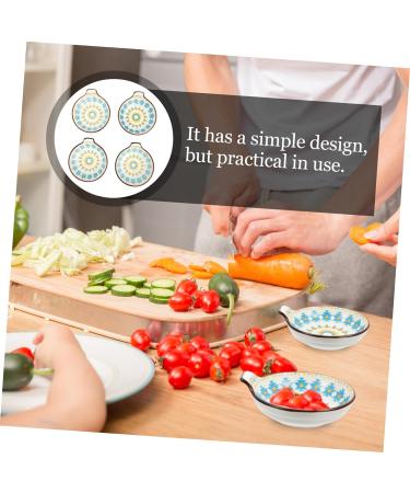 Zerodeko Ceramic Dipping Cups Sauce Bowl 8 Pcs Seasoning Dish Soybean Sushi Ceramics Seasoning Dishes re-usable Sauce Bowls 11X10X4CMx2pcs Assorted Colorx2pcs - Buy Online on GoSupps.com