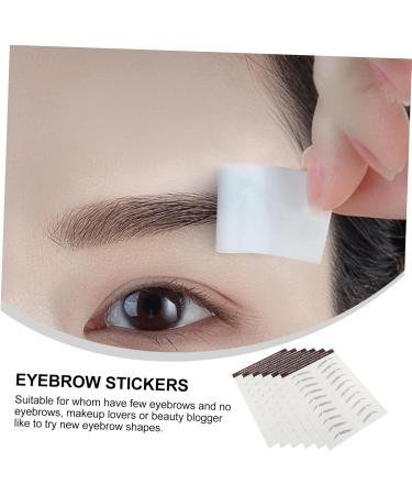 Beavorty 12 pcs eyebrow stickers makeup stickers 3D Hair-Like Eyebrows Stickers Miss - Buy Online on GoSupps.com
