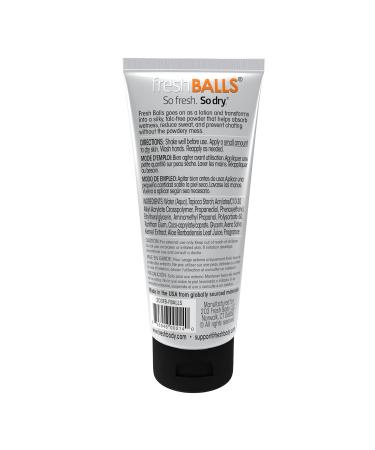 Fresh Balls Lotion 3.4 fl oz - Men's Anti-Chafing Cream to Powder - Ball Deodorant for Groin Area - Buy Online on GoSupps.com