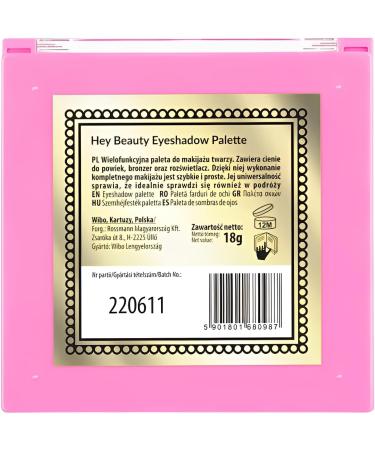 LOVELY. Hey Beauty Shadow Palette - Eyeshadow Palette - Buy Online on GoSupps.com