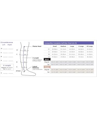 Buy Compreflex Complete Calf Black X-Large (1404) - Optimal Support for Enhanced Recovery | Free International Shipping - Buy Online on GoSupps.com