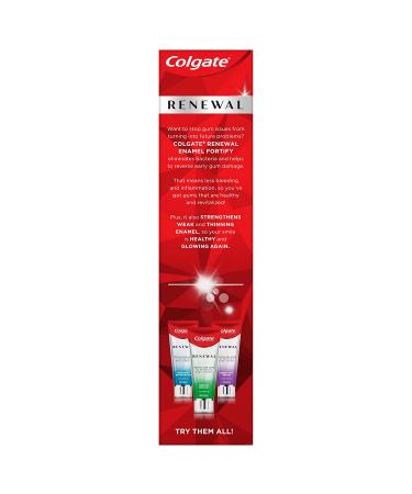 Colgate Renewal Gum & Enamel Fortify Toothpaste - Clean Mint Gel (3oz) - Buy Online on GoSupps.com
