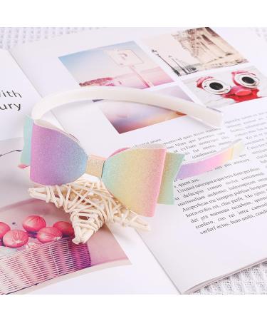 Lizioo 6 Pack Girls Glitter Headbands - Bow, Heart, Star Hair Accessories for Toddlers, Girls, Teens - Buy Online on GoSupps.com