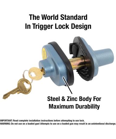 Master Lock 90TRISPT Gun Trigger Lock with Key  Pack 3 of Keyed-Alike   White - Buy Online on GoSupps.com