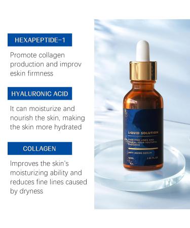 Botox Face Serum - Anti-Aging & Wrinkle Reducing with Vitamin C & E - 2PCS | Boost Skin Collagen & Plump Skin - Buy Online on GoSupps.com