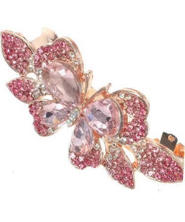 rhinestone hair clip boho hair barrettes ponytail holders barrettes gem hair barrettes spring clip barrettes automatic hair clips french hair barrettes bride vintage jewelry Metal 6.5x2.8x2cm As Shown - Buy Online on GoSupps.com