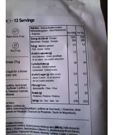 Recovery protein strawberry 'n' cream - Buy Online on GoSupps.com