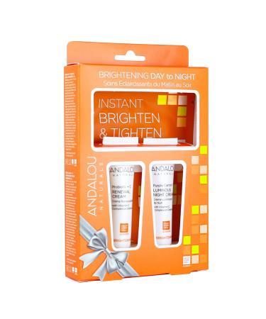 Andalou Naturals Brightening Day To Night Gift Kit | Shop Internationally for Radiant Skin - Buy Online on GoSupps.com