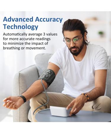 MeBak Upper Arm Blood Pressure Monitor - Automatic Digital BP Machine for Home Use - Buy Online on GoSupps.com