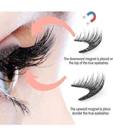 Dalarey Magnetic Lashes Dalarey Eyelashes Dalarey Magnetic Eyelashes Dalarey Magnetic Lashes with Applicator Reusable Magnetic Eyelashes (Fuller) - Buy Online on GoSupps.com