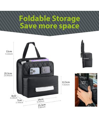 TepTupGa Waterproof Car Backseat Organizer with Tissue Holder - C-black - Buy Online on GoSupps.com