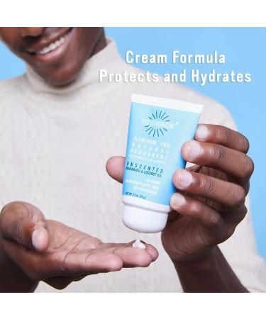 EcoTomorrow Unscented Aluminum-Free Deodorant 2.3 oz (Pack of 3) - 48h Protection - Original Natural Formula with Murumuru & Coconut Oil - Women and Men - 6.90 oz (Pack of 1) - Buy Online on GoSupps.com