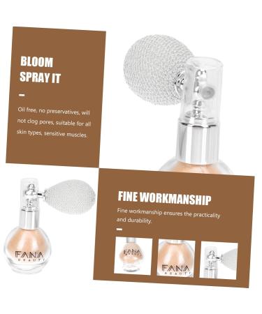 SEWACC 3 Pcs Vintage Glitter Spray Bottles for Hair & Body - Makeup Perfume & Decor - International Shipping Available - Buy Online on GoSupps.com