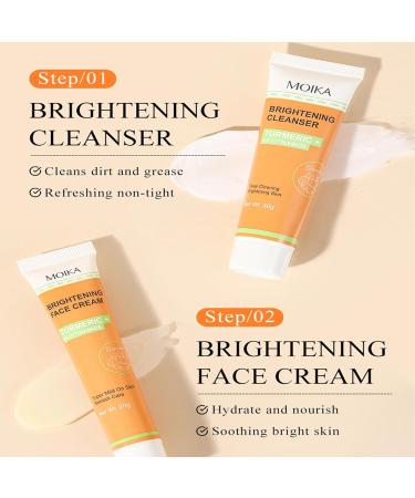 Skincare Set - Turmeric Skin Care Sets & Kits - Skin Care for Teenage Girls - Anti-Aging Facial Kit with Cleanser Serum Face Cream Toner - Skin Care Set Suitable for All Skin Types - Buy Online on GoSupps.com