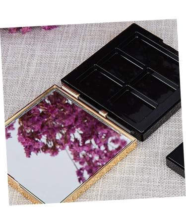 WOONEKY 1pc Empty Eye Shadow Pallet Empty Spotlight Dish Empty Eyeshadow Black Eye Shadow Girl DIY Eyeshadow - Buy Online on GoSupps.com
